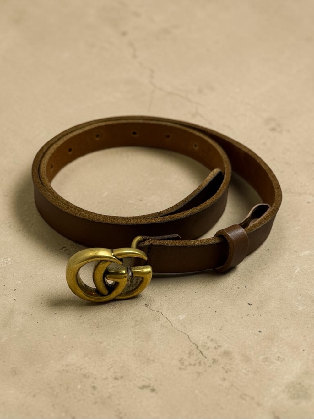GUCCI WOMANS LEATHER BELT- SIZE 75/30